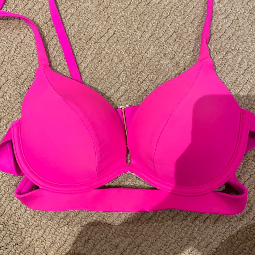 PINK PUSH UP BIKINI TOP VICTORIA’S SECRET